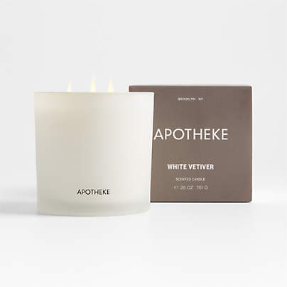 Apotheke White Vetiver 3-Wick Candle