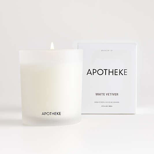 Apotheke White Vetiver Boxed Candle