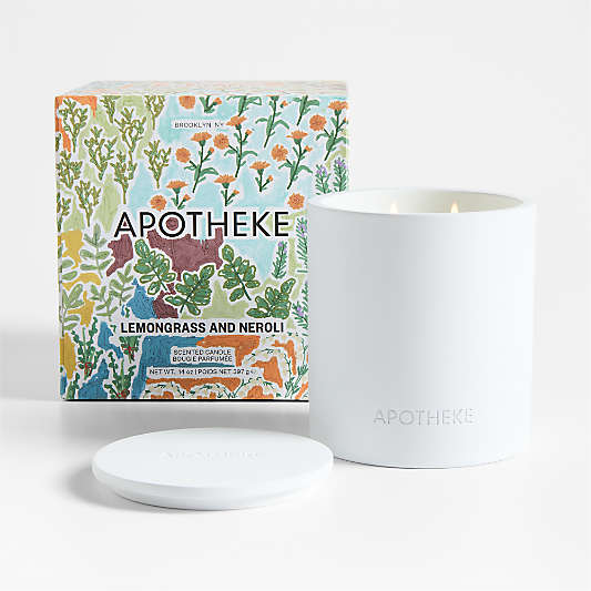 Apotheke 2-Wick Concrete Candle