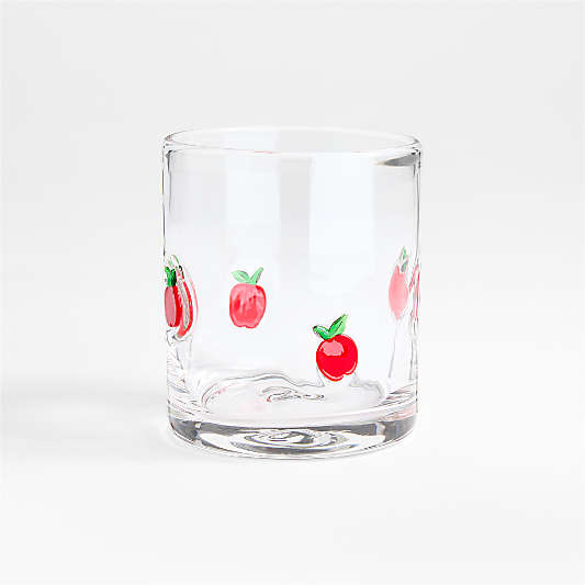 Apple Icon 15-oz. Double Old-Fashioned Glass
