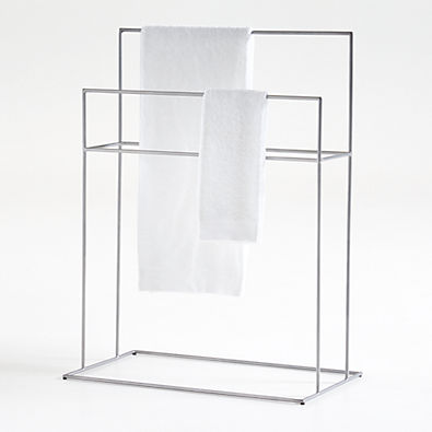 View Aqueduct Nickel Standing Towel Rack details