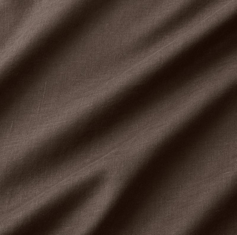 Aire Natural European Linen Deep Brown Full Bed Sheet Set - image 1 of 3
