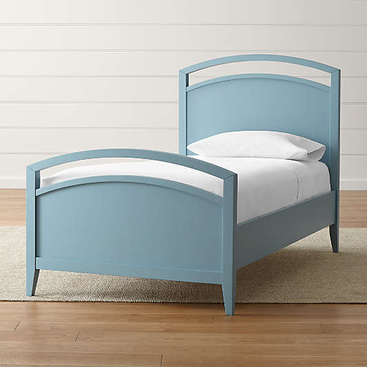 Arch Blue Twin Bed