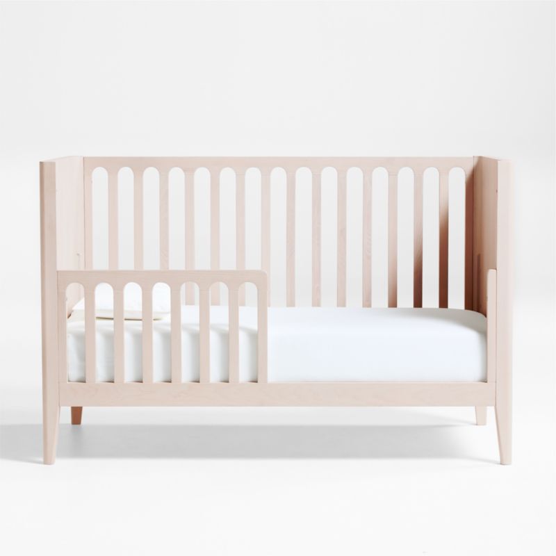 Archie Whitewashed Ash Wood Toddler Bed Rail - image 1 of 2