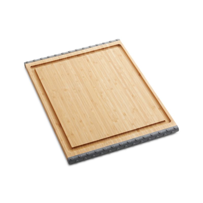 Architec Bamboo Non-Slip Cutting Board | Crate & Barrel