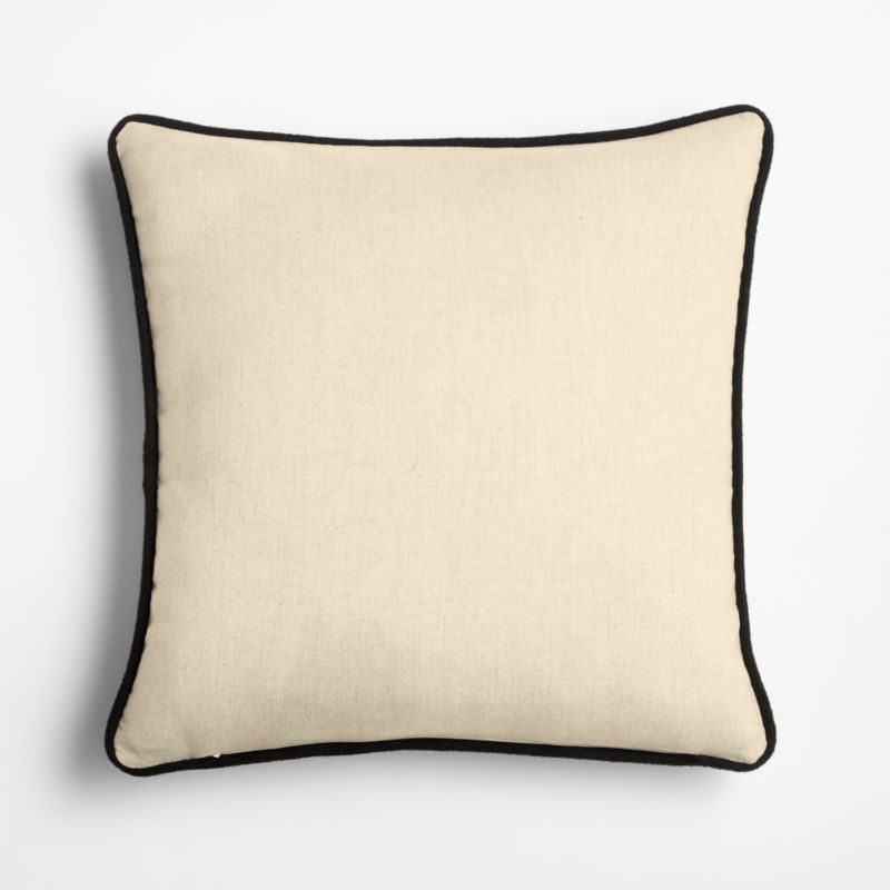 Joan Anderson's Arctic Friend Tree 20"x20" Spruce Green Throw Pillow with Feather Insert - image 3 of 5