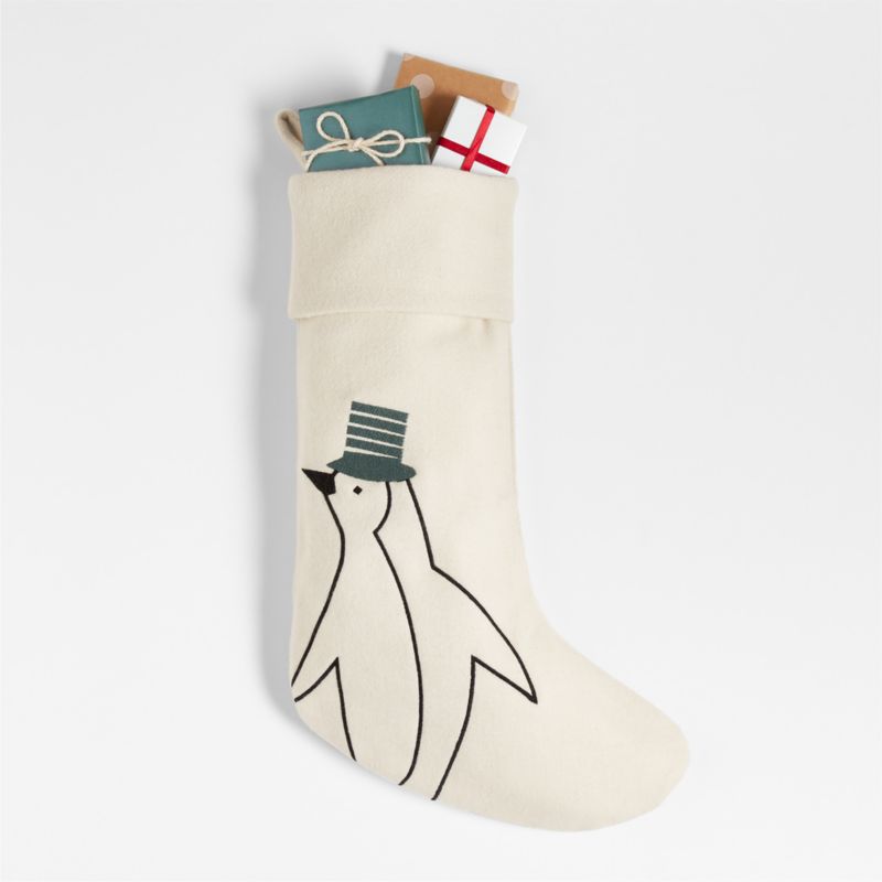 Arctic Friend Penguin Christmas Stocking by Joan Anderson - image 5 of 6