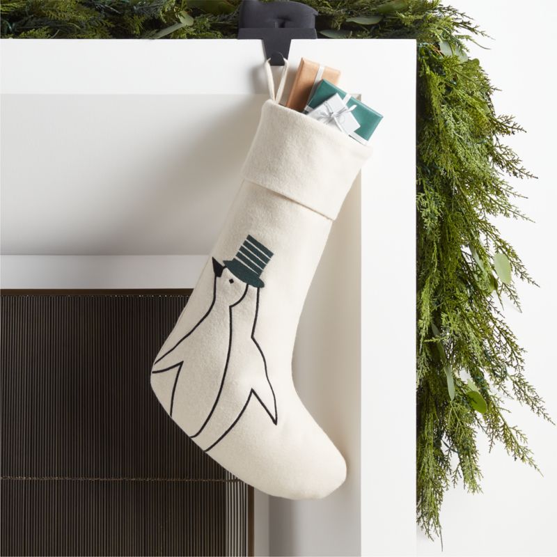 Arctic Friend Penguin Christmas Stocking by Joan Anderson - image 3 of 6
