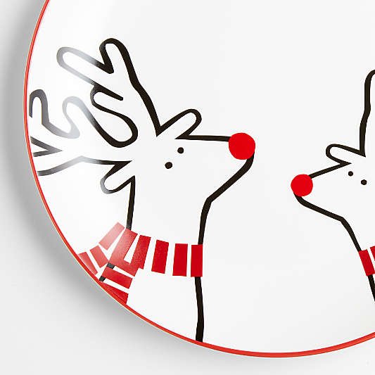 Joan Anderson Arctic Friends Holiday Dinner Plate