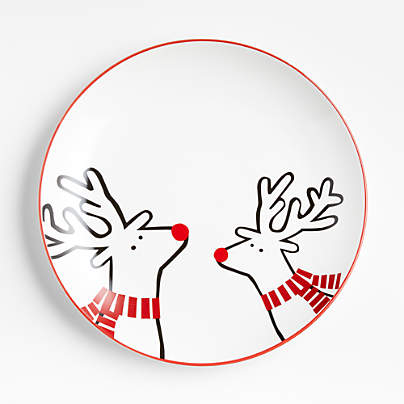 Joan Anderson Arctic Friends Holiday Dinner Plate