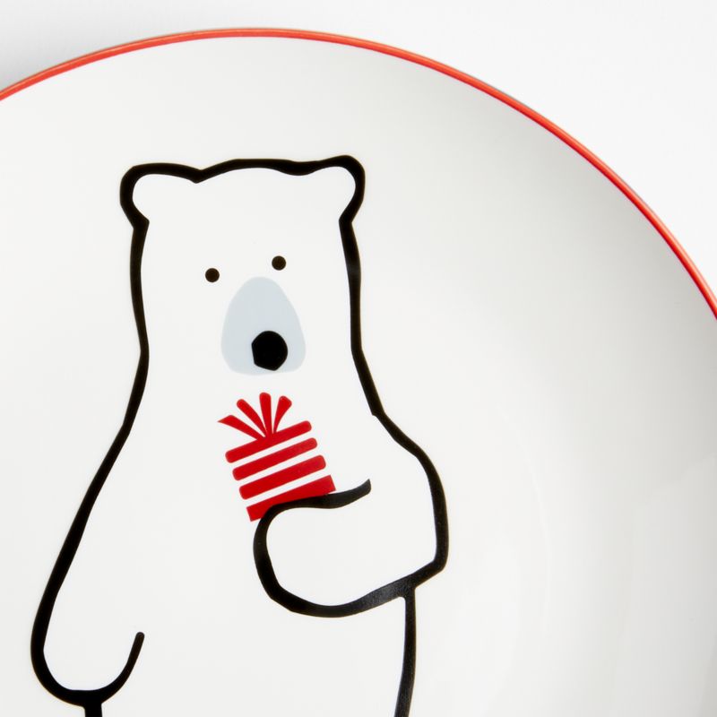 Joan Anderson Arctic Friends Holiday Salad Plates, Set of 4 - image 4 of 4