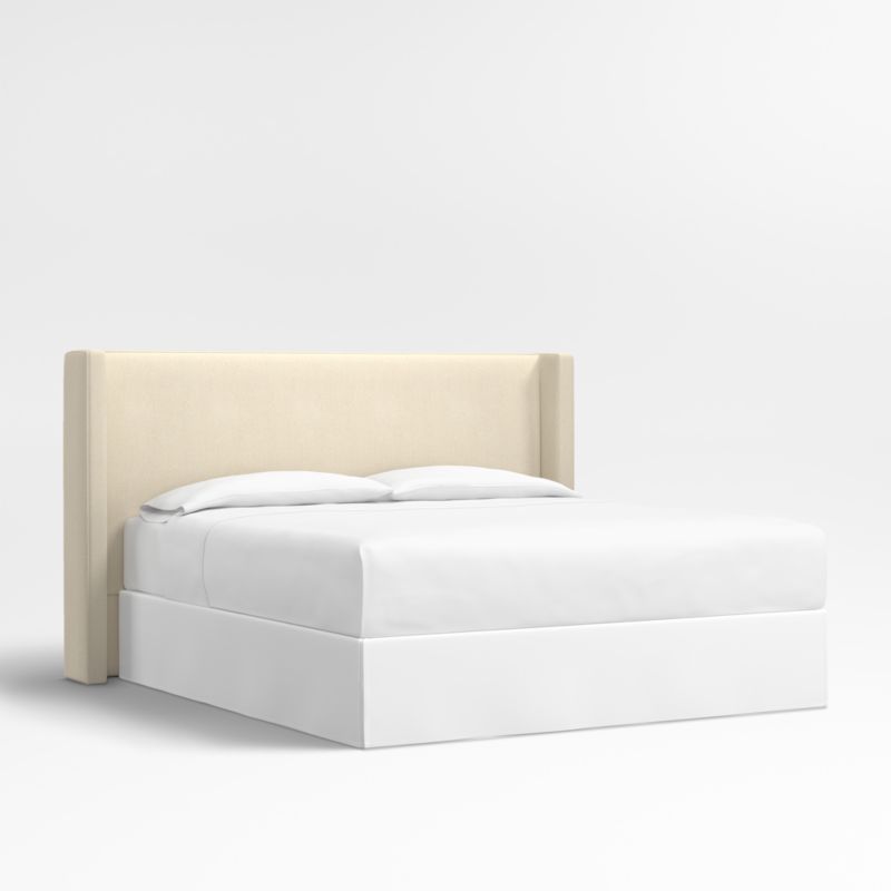 Arden 52" Ivory Upholstered King Headboard - image 0 of 4