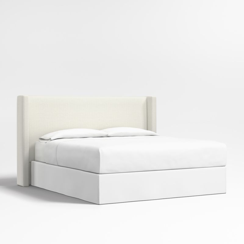 Arden 52" Ivory King Upholstered Headboard