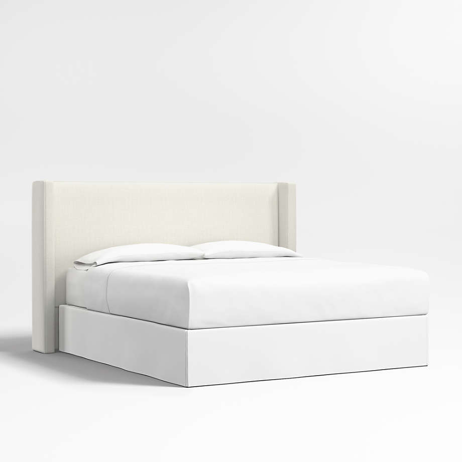 Arden 52" Ivory King Upholstered Headboard Crate & Barrel