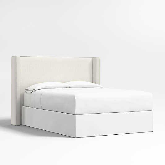 Arden 52" Ivory Queen Upholstered Headboard