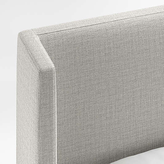 Arden 52" Mist Grey Upholstered Headboard