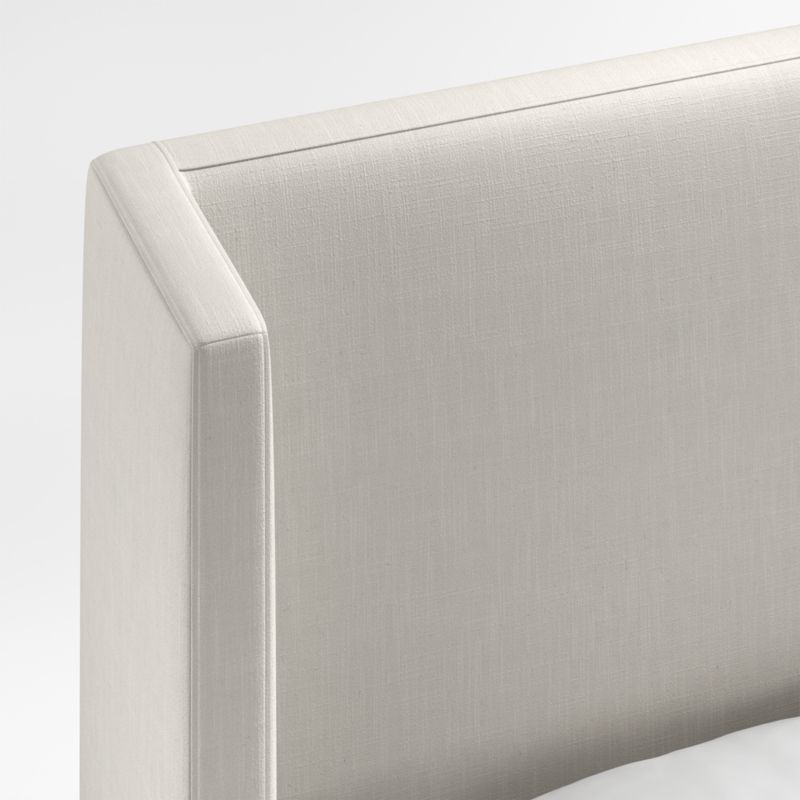 Arden 52" Ivory Upholstered King Headboard - image 3 of 4