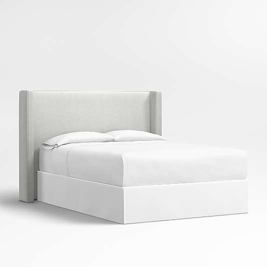 Arden 52" Oyster Grey Queen Upholstered Headboard