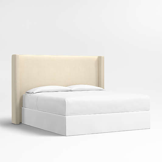 Arden 60" Ivory Upholstered King Headboard