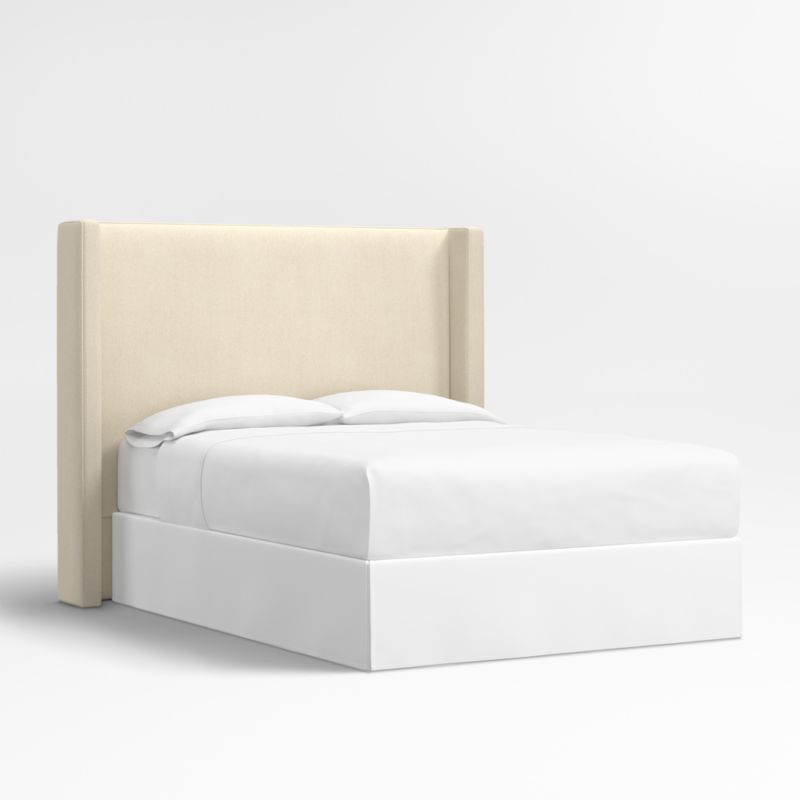 Arden 60" Ivory Upholstered Queen Headboard - image 0 of 4