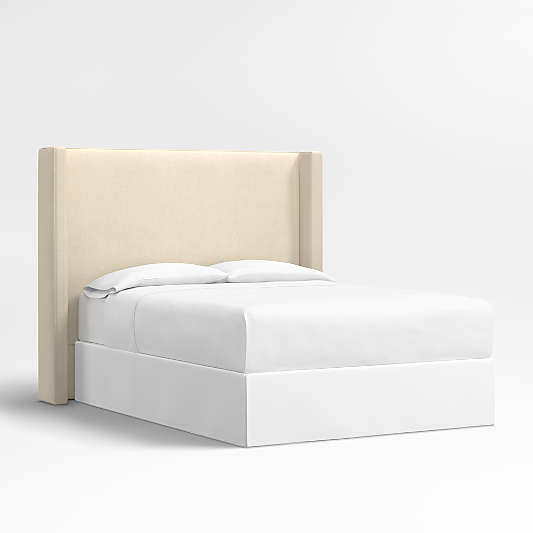 Arden 60" Ivory Upholstered Queen Headboard