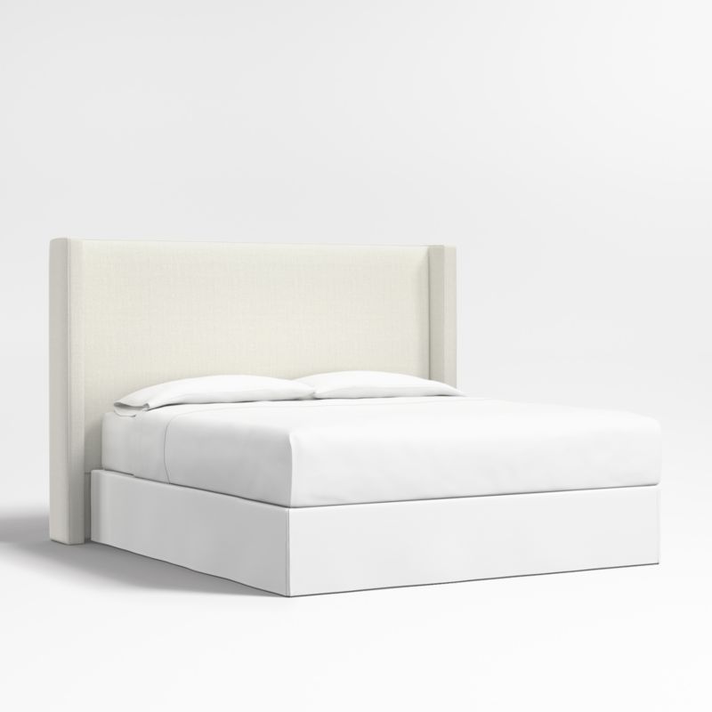 Arden 60" Ivory King Upholstered Headboard