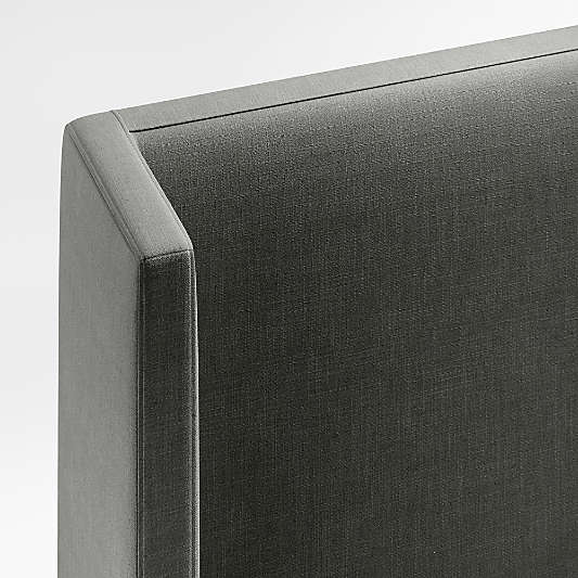 Arden 60" Graphite Grey Upholstered Headboard