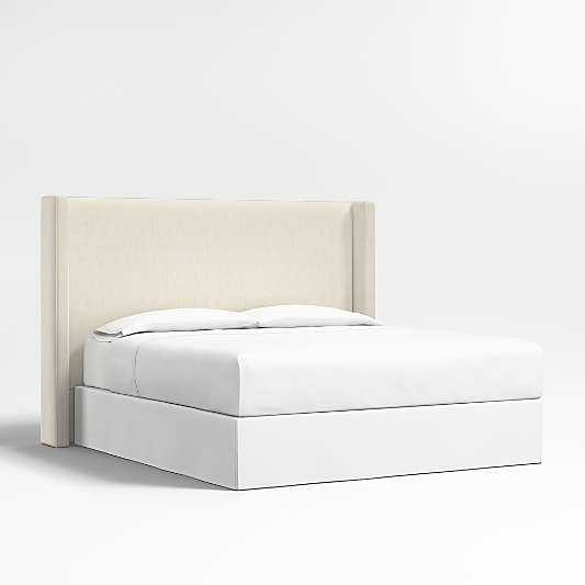 Arden 60" Ivory Upholstered King Headboard