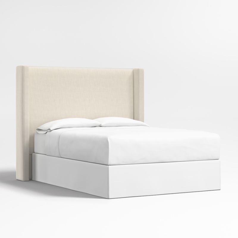 Arden 60" Ivory Upholstered Queen Headboard - image 0 of 4