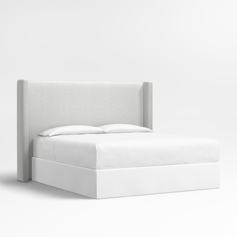 Arden 60" Oyster Grey King Upholstered Headboard