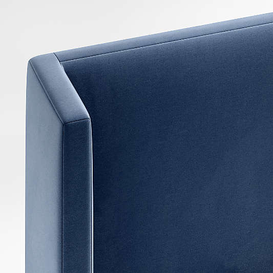 Arden 60" Navy King Upholstered Headboard