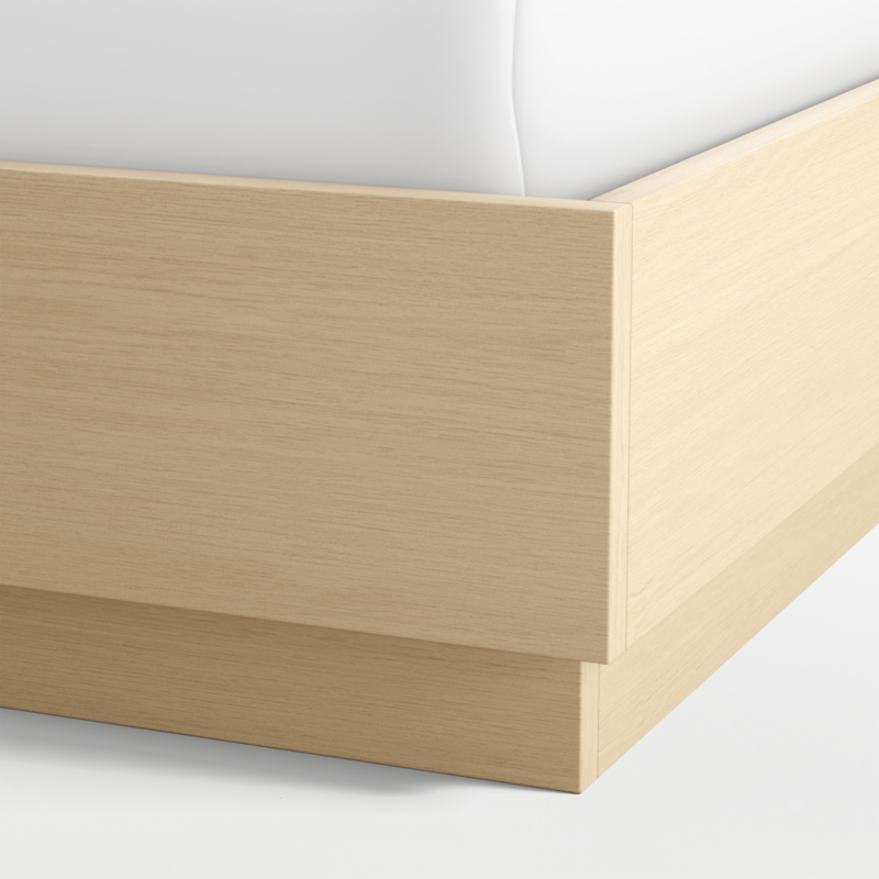 Somers Upholstered Queen Headboard and Wood Bed - image 6 of 7
