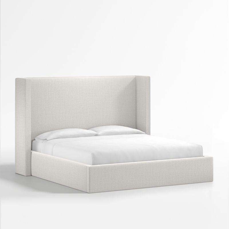 Arden Ivory Upholstered King Bed with 60" Headboard - image 4 of 8