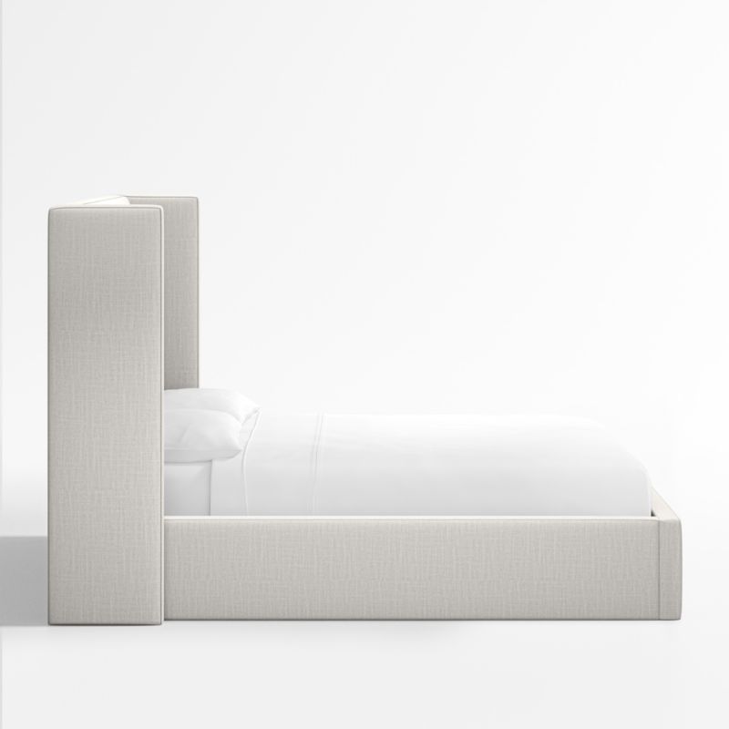 Arden Ivory Upholstered King Bed with 60" Headboard - image 5 of 8