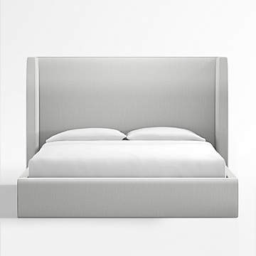 Crate and barrel king size deals bed