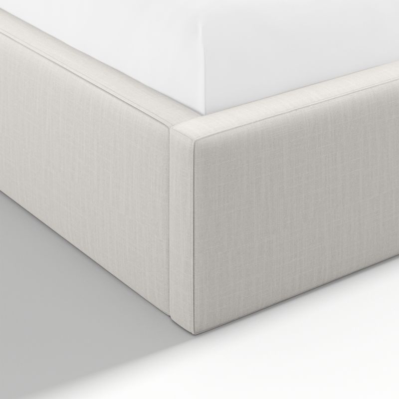 Arden Ivory Upholstered King Bed with 60" Headboard - image 6 of 8