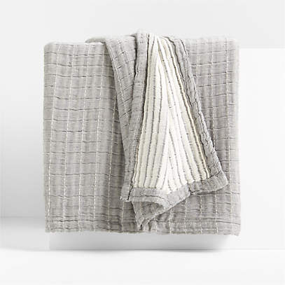 Bromley Full/Queen Waffle Weave Blanket + Reviews