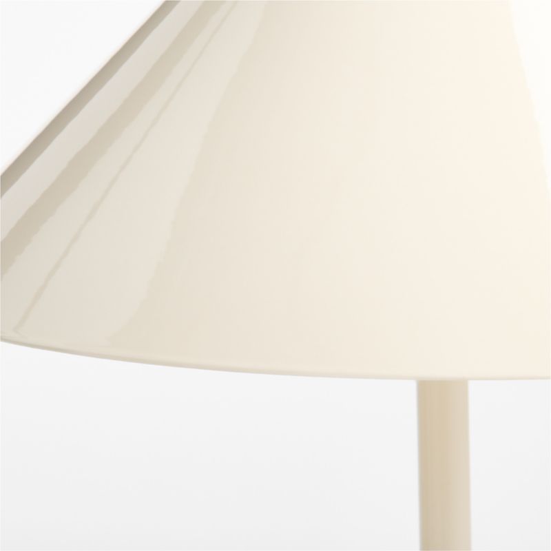 Arden Enamel Cream Kids Table Lamp - image 5 of 6