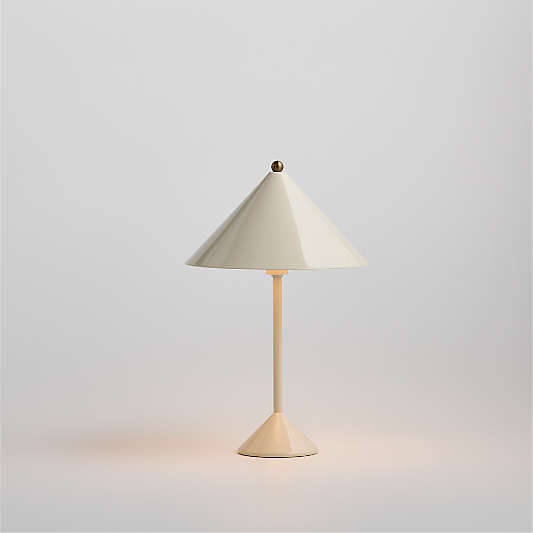 Arden Enamel Cream Kids Table Lamp