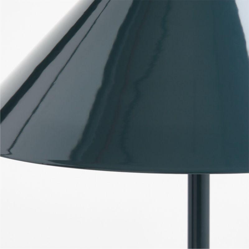 Arden Enamel Dark Green Kids Table Lamp - image 6 of 7