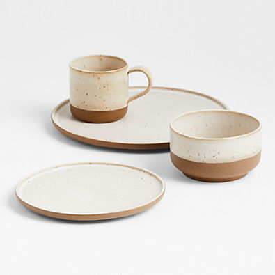 View Argila 4-Piece Stoneware Dinner Place Setting details