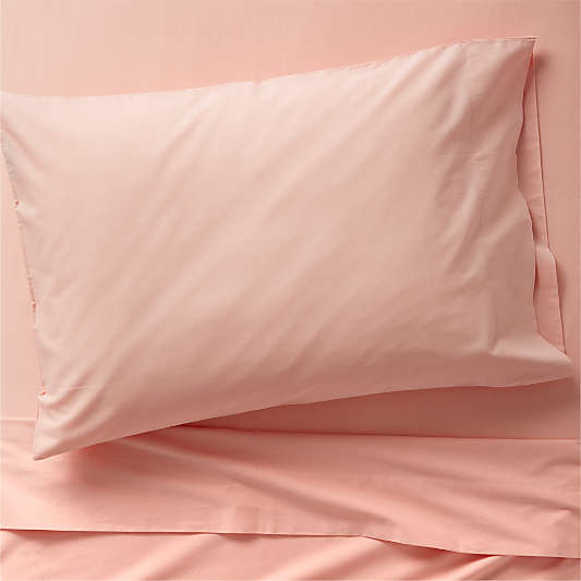 Ari Kids Organic Brushed Cotton Pink Twin Sheet Set