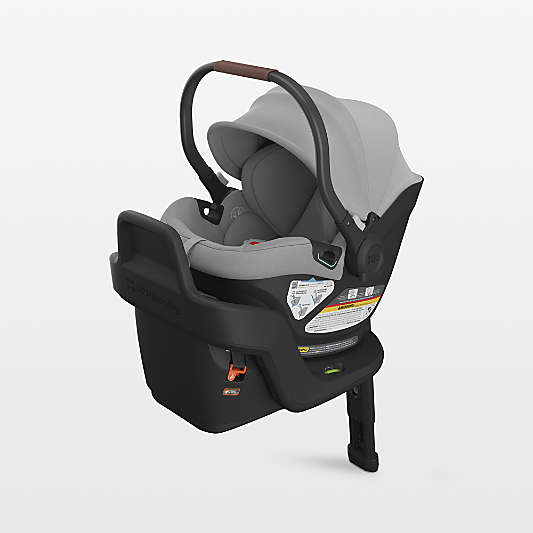 UPPAbaby ® Aria ™ Anthony Light Grey Infant Car Seat and Base