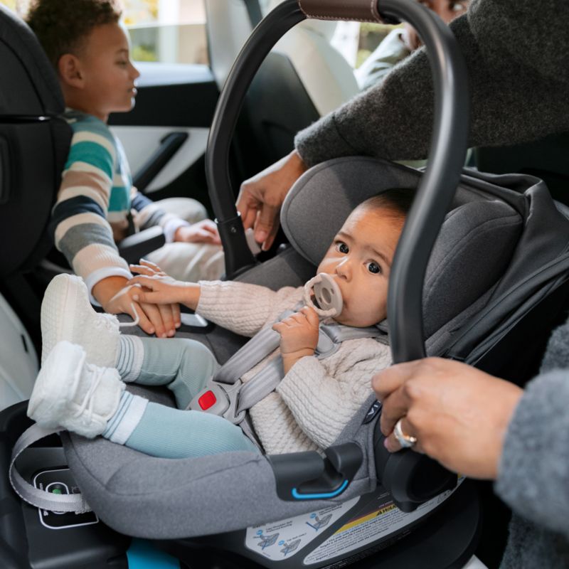 UPPAbaby ® Aria ™ Greyson Charcoal Grey Infant Car Seat and Base - image 1 of 13