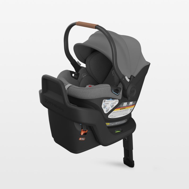 UPPAbaby ® Aria ™ Greyson Charcoal Grey Infant Car Seat and Base - image 0 of 13