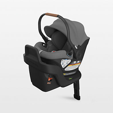 View UPPAbaby ® Aria ™ Greyson Charcoal Grey Infant Car Seat and Base details