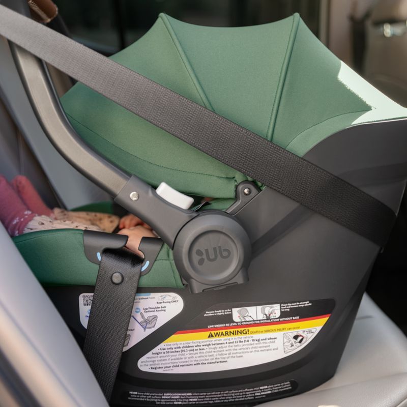 UPPAbaby ® Aria ™ Gwen Green Infant Car Seat and Base - image 1 of 13