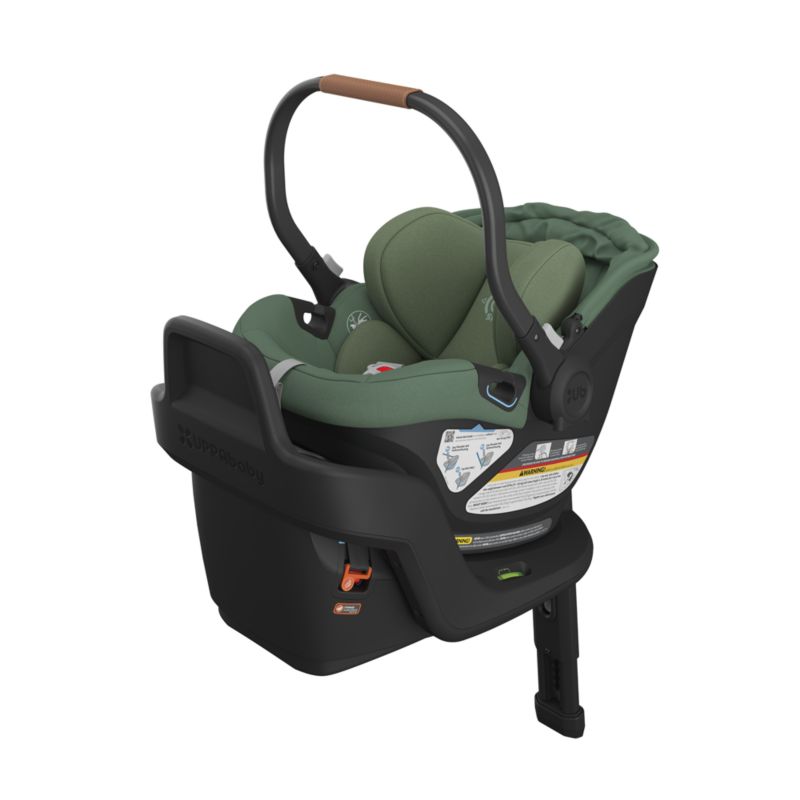 UPPAbaby ® Aria ™ Gwen Green Infant Car Seat and Base - image 4 of 13