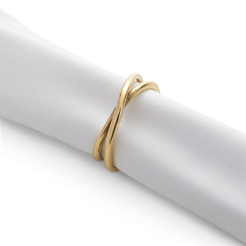 Aria Gold Napkin Ring