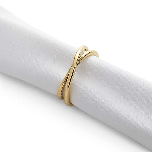 Aria Gold Napkin Ring